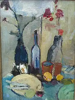 Still-life, oil on canvas dating 1932, 48 x 66&nbsp;cm