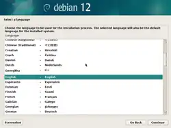 Image 39Graphical version of the Debian Installer (from Debian)