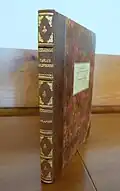 1817 copy of "Tables écliptiques des satellites de Jupiter"
