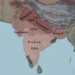 Image 56The Delhi Sultanate. (from History of Asia)