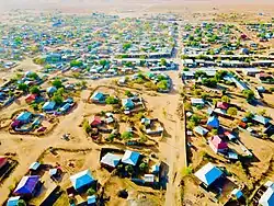 Inhabitants of Danan herding cattle