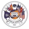 Official seal of Denham Springs, Louisiana