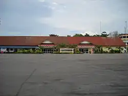 Apron view of the former terminal