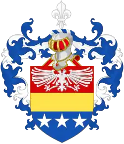 The arms of the Dewandre family were registered by the Council on 12 January 2013[10][11]