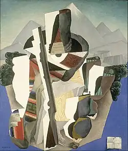 Zapata-style Landscape, 1915, 145 × 125&nbsp;cm. Museo Nacional de Arte