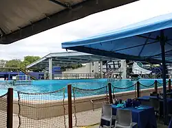 Dine with Shamu dining area