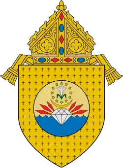 Coat of arms of the Diocese of Boac