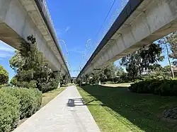 Djerring Trail - looking towards Carnegie Station