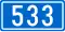 D533 state road shield