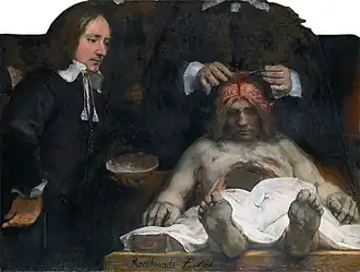 The Anatomy Lesson of Dr. Deijman by Rembrandt, 1656