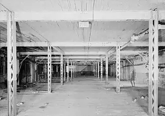 Interior of Industrial Loft Building, 2002, second floor.