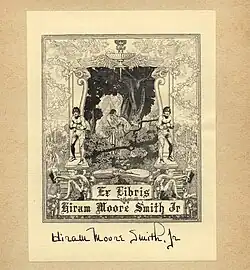 Bookplate by Dugald Stewart Walker