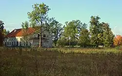 Old manor house in Lusiny