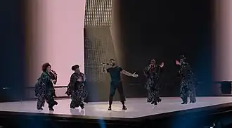 John Lundvik in Tel Aviv (2019)