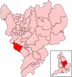 Map of constituency