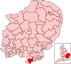 Map of constituency