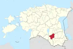 Otepää Parish within Valga County.