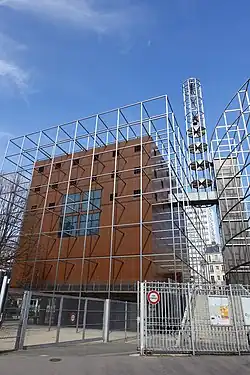 The church and bell tower
