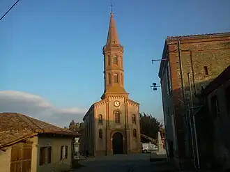 The church in Cabanac-Séguenville