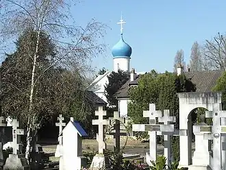 Sainte-Geneviève-des-Bois Russian Cemetery, the resting place of many eminent Russian émigrés