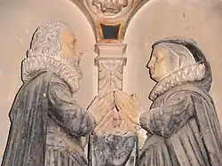 Monument in the church