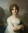 Portrait of Catherine by Vladimir Borovikovsky