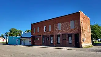 Elba Township Offices in Ashley