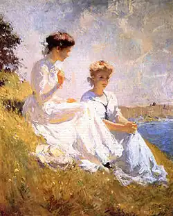 Elizabeth and Ann, c.1909