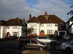 Semi-detached houses. Built 1938