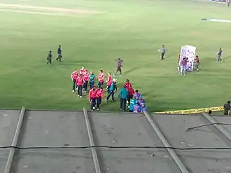 England Vs India T20 match at Green Park Stadium