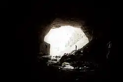 Entrance of cave of Guiers Vif