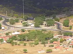 Intersection between Federal Highway 316 (BR-316) and Federal Highway 423 (BR-423)