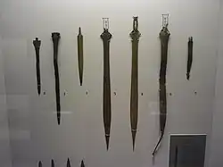 Bronze Age Galician swords, Museo de Pontevedra