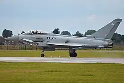 Eurofighter Typhoon FGR.4 seen in No. 2 Squadron markings