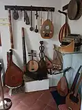 A group of instruments
