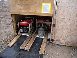 The Generator Shack at FMARS (2009).