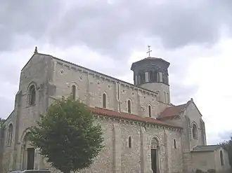 The church in Thuret