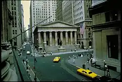 Federal Hall National Memorial as seen from the New York Stock Exchange Building