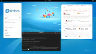 Image 23A fresh install of Silverblue 41 (from Fedora Linux)