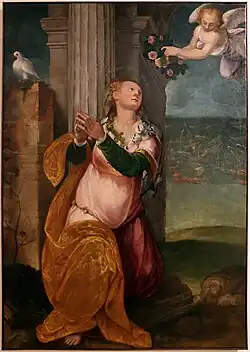 Saint Justina, Castelvecchio Museum, Verona