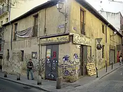 The former building of Eskalera Karakola, feminist squat in Madrid (2007)