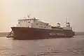 MS Malmö Link leaves Travemünde in 1993