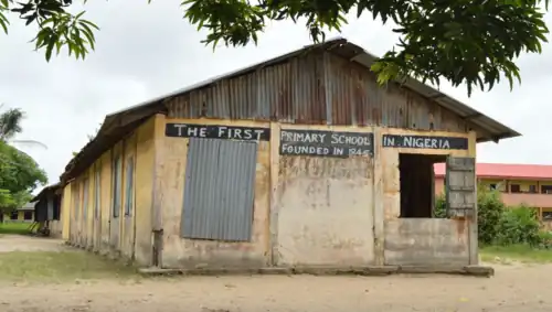 The first primary school in Nigeria