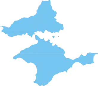 Map of the Crimean People's Republic