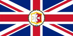 Flag of the governor of Malta (1875–1898)