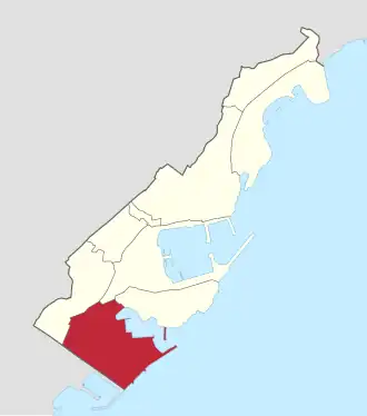 Location in Monaco