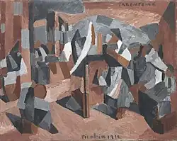 Francis Picabia, Tarentelle, 1912, oil on canvas, 73.6 × 92.1&nbsp;cm, Museum of Modern Art, New York. Reproduced in Du "Cubisme"