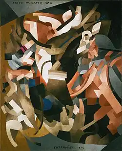 Catch as Catch Can, 1913, oil on canvas, 100.6 x 81.6&nbsp;cm, Philadelphia Museum of Art