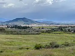 French Valley with Bachelor Mountain, Tucalota Hills in the background