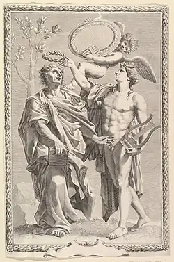 Frontispiece for the works of Virgil for the royal printing house, 1641, Metropolitan Museum
